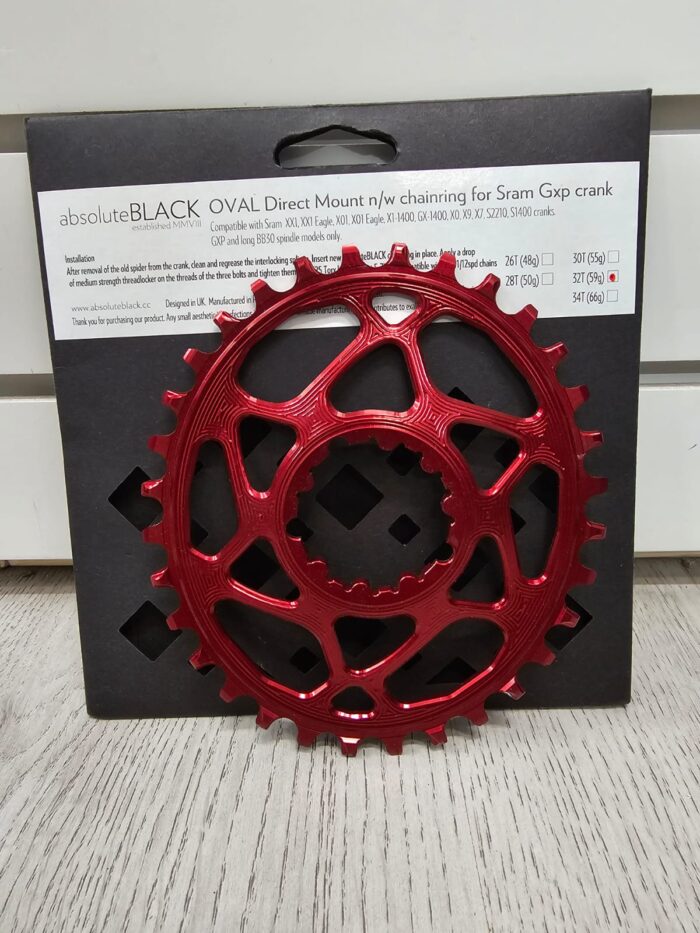 SRAM Oval Direct Mount Narrow Wide Chainring för GXP-vevparti 32T